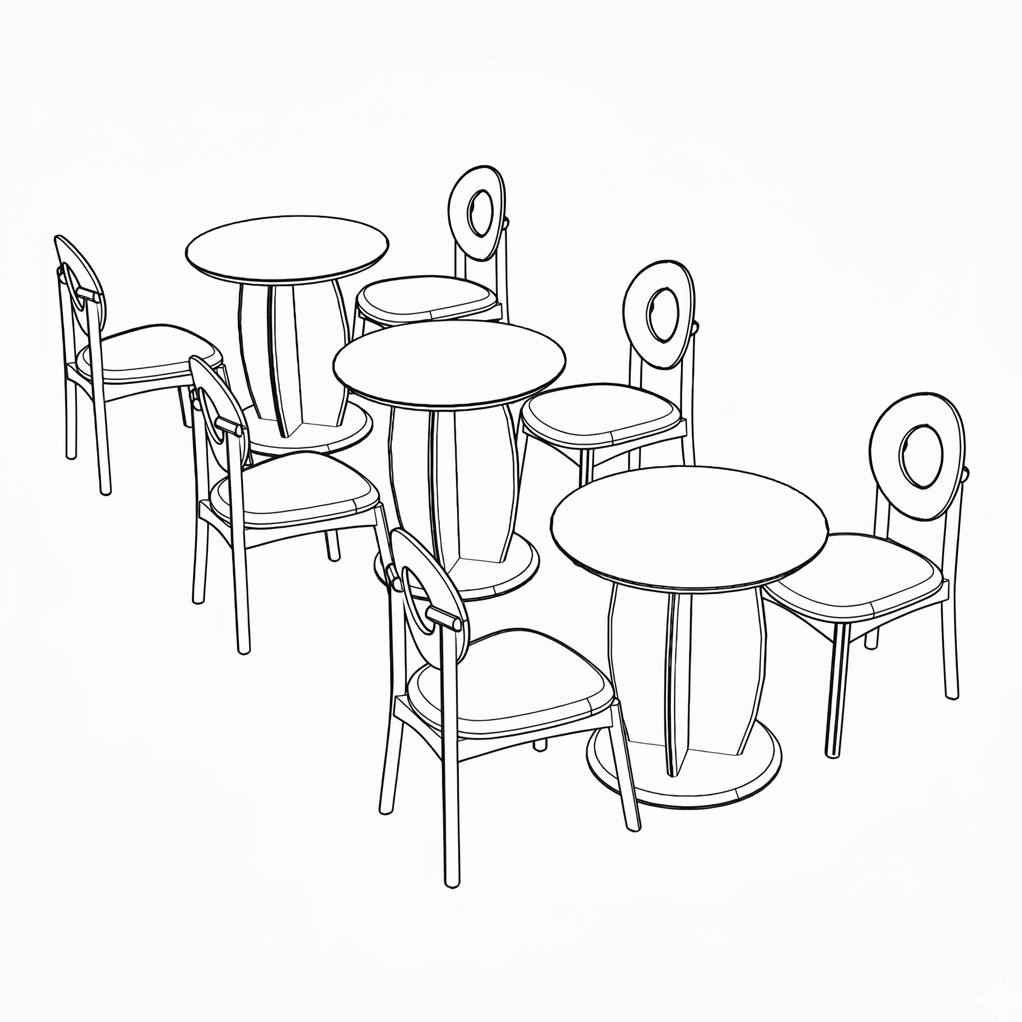 Cafe Seating for 6