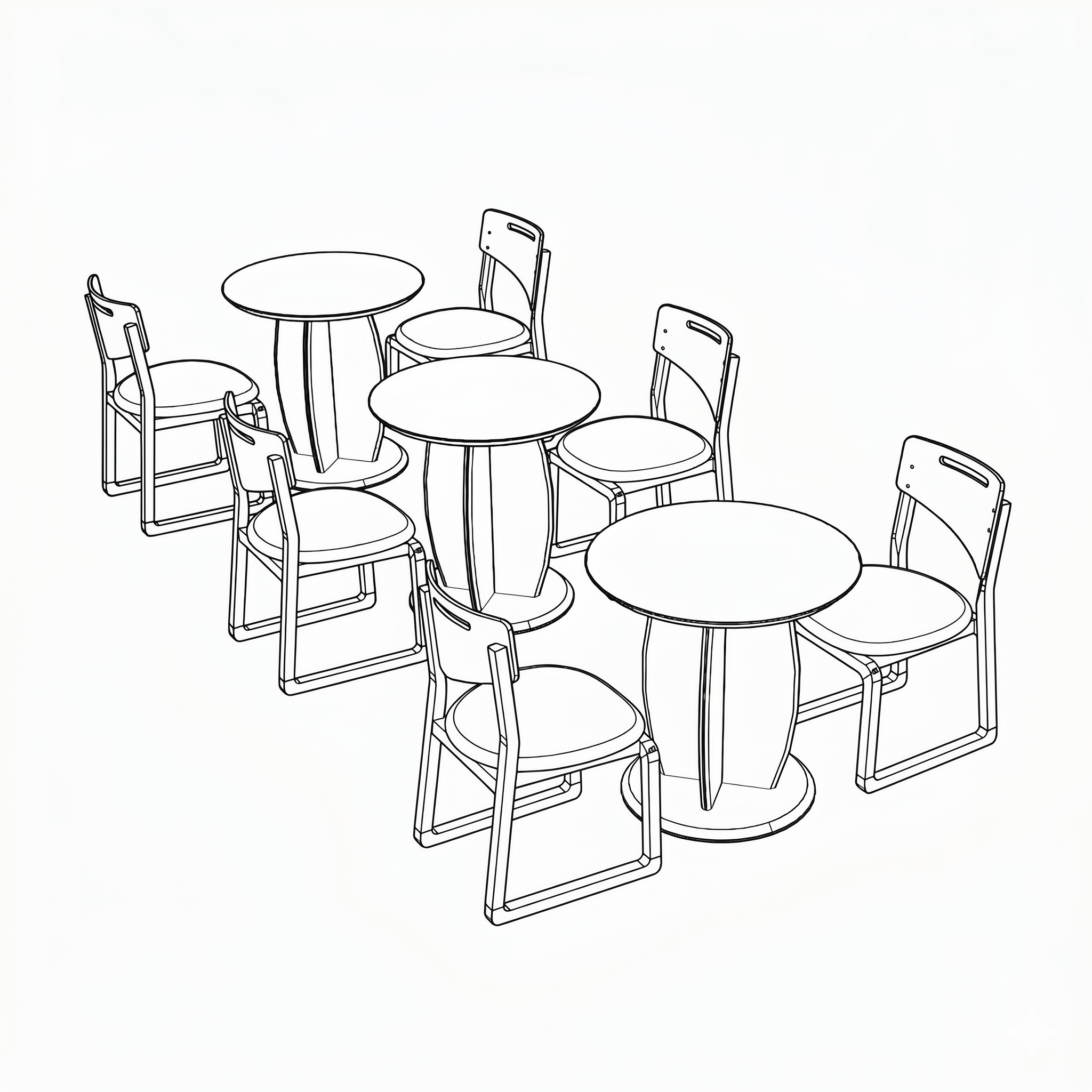 Cafe Seating for 6