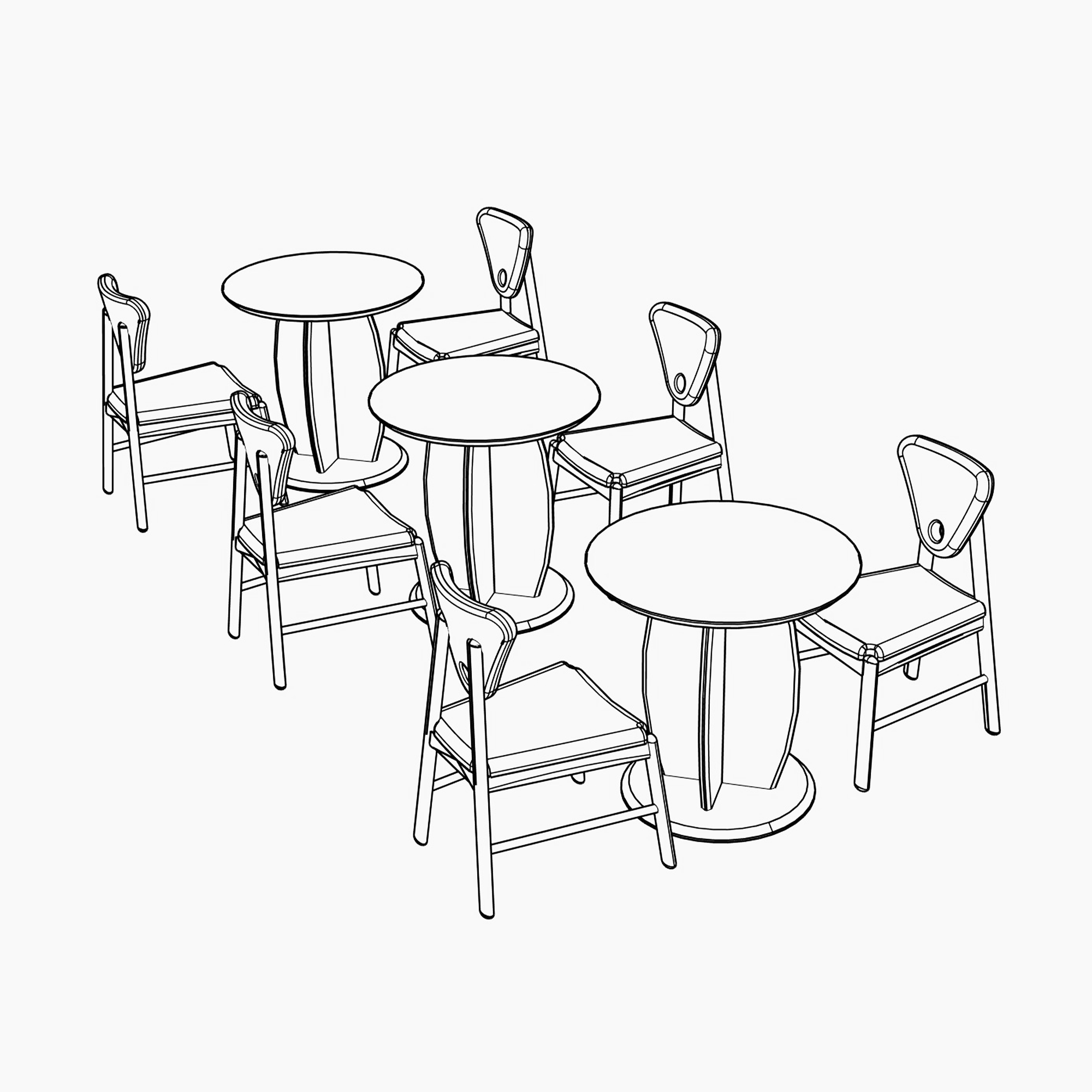 Cafe Seating for 6